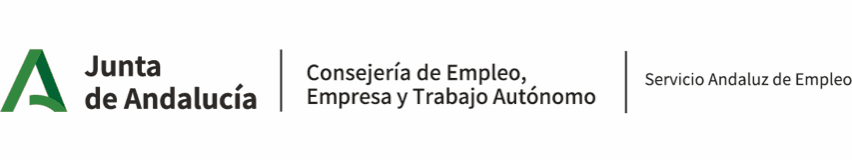 Junta de Andalucía — Consejería de Empleo, Empresa y Trabajo Autónomo — Servicio Andaluz de Empleo